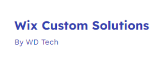 Wix Custom Solutions
