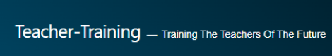 Teacher Training