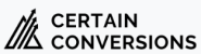 Certain Conversions