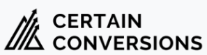 Certain Conversions